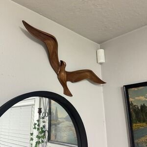 Mid 20th Century Syroco Bird Wall Hanging